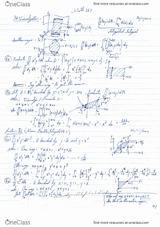 MATH237 Lecture 47: MATH237 Lecture Notes 47 thumbnail
