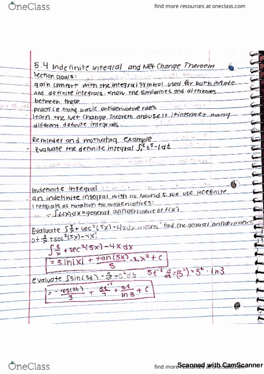 MATH 1131Q Lecture 36: 5.4 cover image