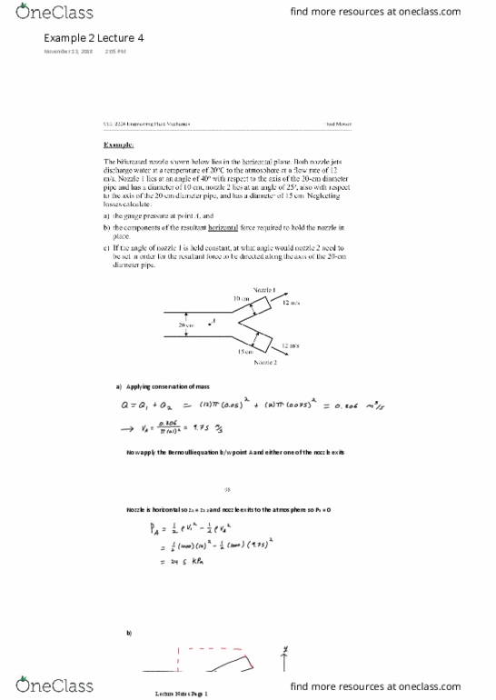 Civil and Environmental Engineering 2224 Lecture Notes - Lecture 4: Resultant Force thumbnail