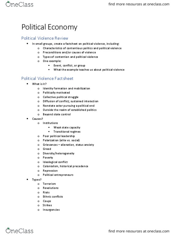 GVPT 280 Lecture Notes - Lecture 22: Identity Formation, Iranian Revolution, Charleston Church Shooting thumbnail