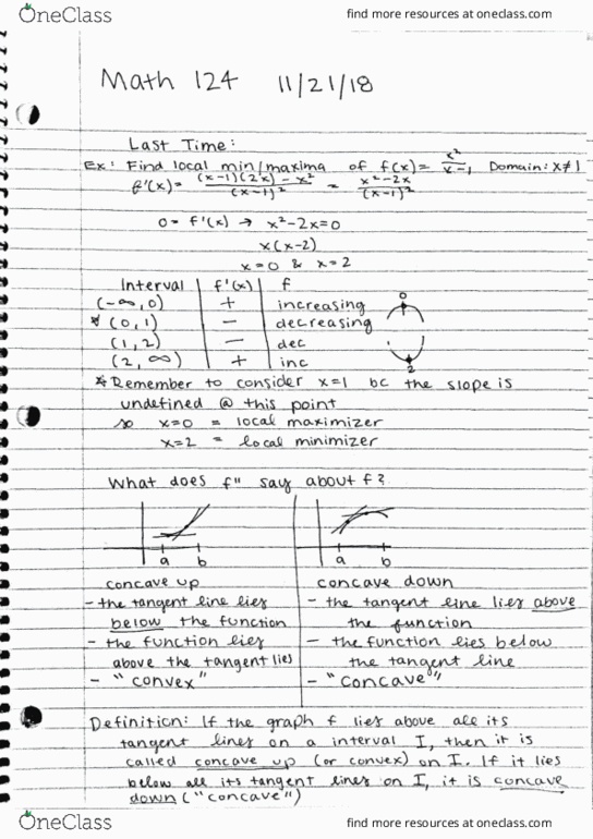 MATH 124 Lecture Notes - Lecture 25: Canadian English cover image