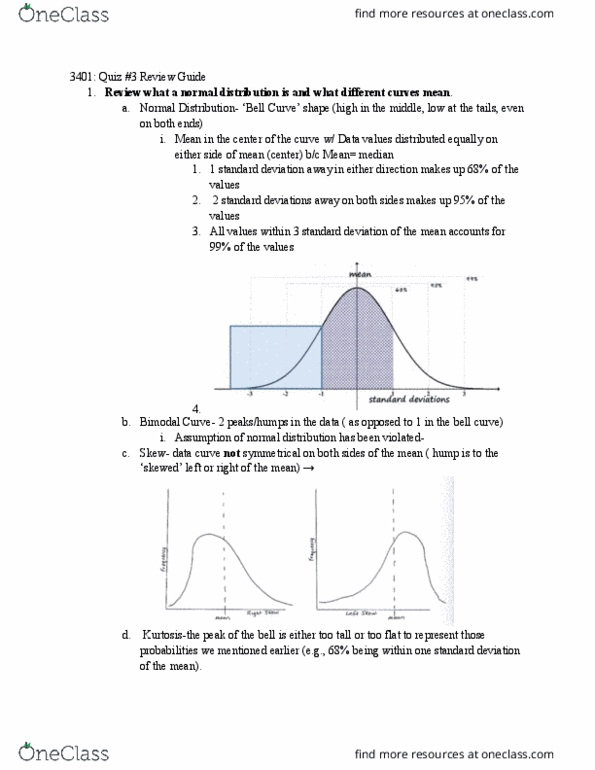 SOCWORK 3401 Chapter Notes - Chapter 4: Standard Deviation, Skewness, Central Tendency thumbnail