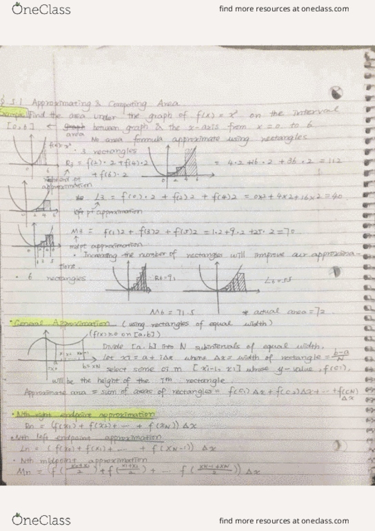 MATH 20A Lecture 26: 5.1 approximating&competing area cover image