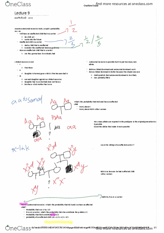 BIOL 344 Lecture Notes - Lecture 9: Microsoft Onenote thumbnail
