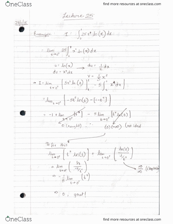 MATH 1004 Lecture Notes - Lecture 25: Arve, Bes cover image