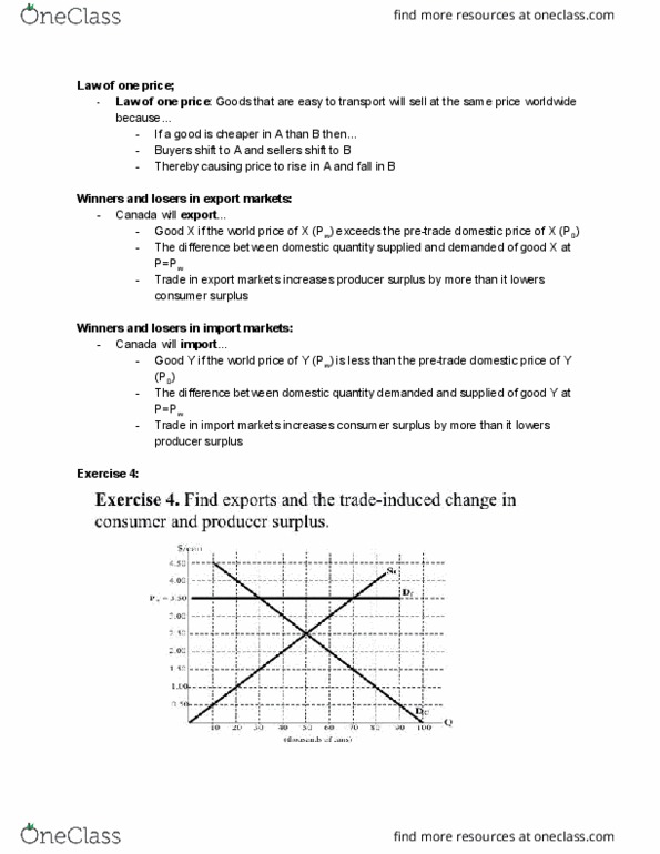 EC120 Lecture Notes - Lecture 24: Economic Surplus, Deadweight Loss cover image