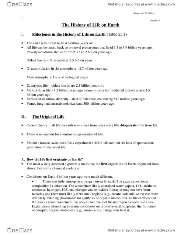 BIOL 1010 Lecture Notes - Lysosome, Endoplasmic Reticulum, Cell Membrane thumbnail