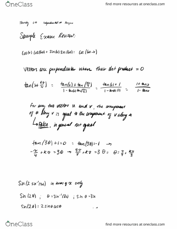 MATH 1150 Lecture Notes - Lecture 43: Puffy Amiyumi, Sinti, Sumo Protein cover image