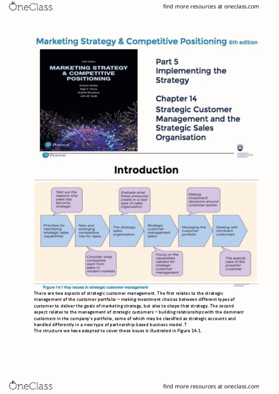 MARK344 Lecture Notes - Lecture 13: Strategic Management, Operations Management, Supplier Relationship Management thumbnail