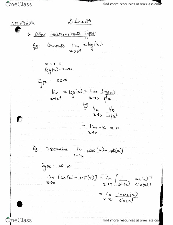 MAT137Y5 Lecture Notes - Lecture 25: Logical Volume Management cover image