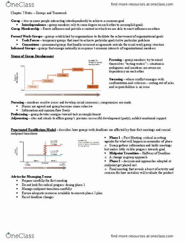 PSYCH238 Lecture Notes - Lecture 7: Job Performance, Social Skills, Mental Models thumbnail