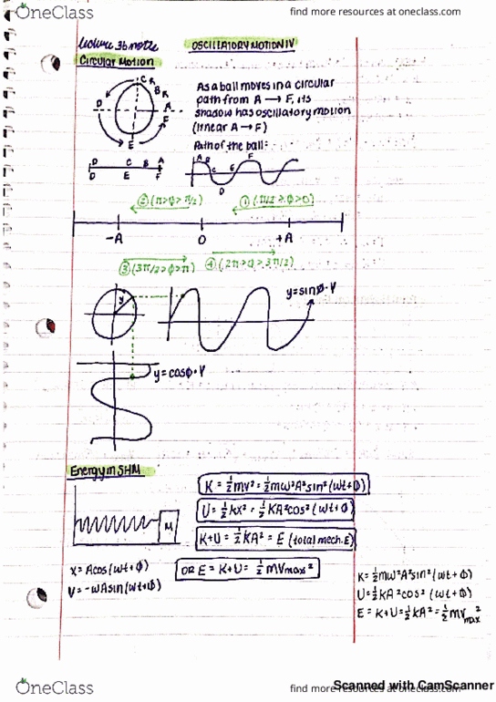 PHYSICS 1D03 Lecture 39: PHYSICS 1D03 - Lecture 36 - Oscillatory Motion IV cover image