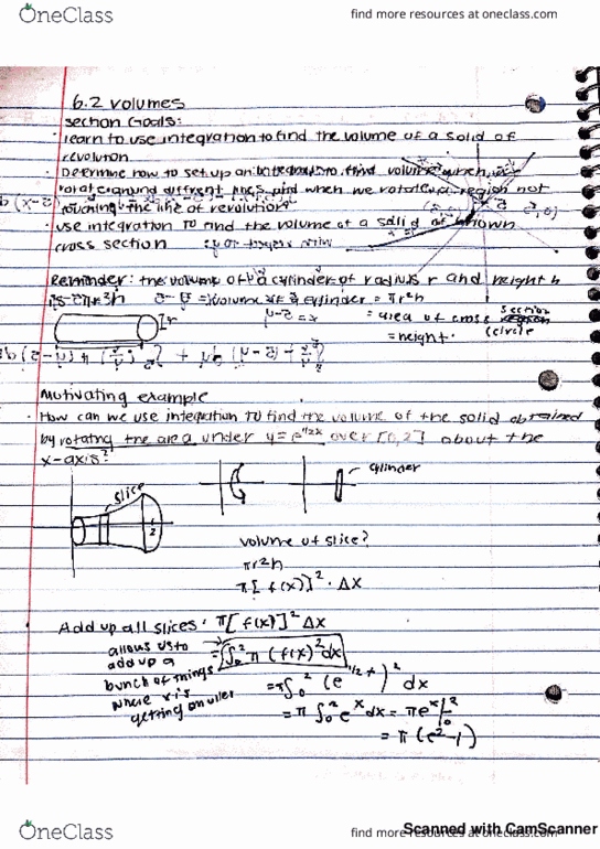 MATH 1131Q Lecture 42: 6.2 part 1 thumbnail