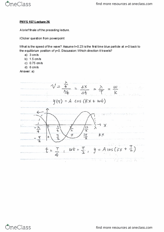 PHYS 157 Lecture 26: PHYS 157 Lecture 26 cover image