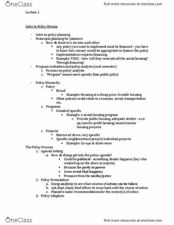 PLG 710 Lecture Notes - Lecture 1: Program Evaluation, Demand Curve, Planning Areas Of Singapore thumbnail