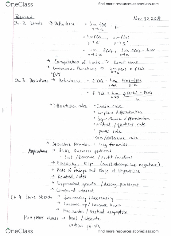 MATH 184 Lecture 38: Math 184 - Nov 30, 2018 thumbnail