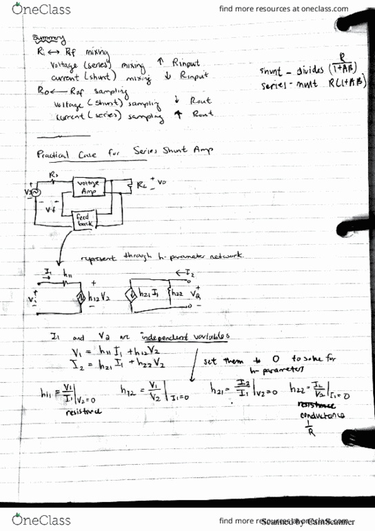 ELEC 301 Lecture 6: series shunt 301.6 thumbnail