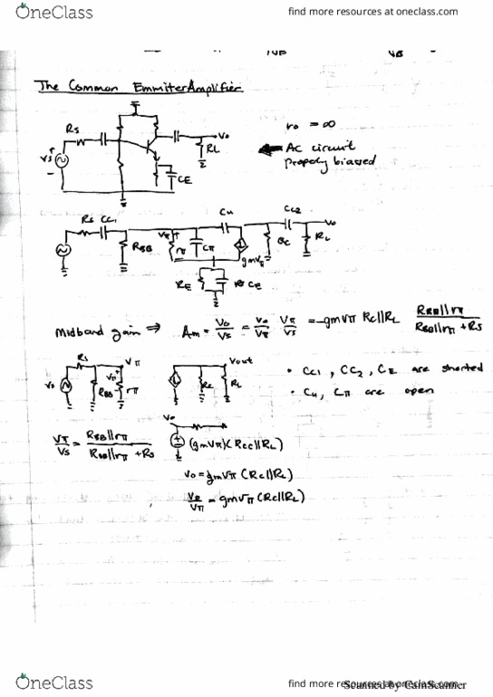 ELEC 301 Lecture 3: amplifier 301.3 thumbnail