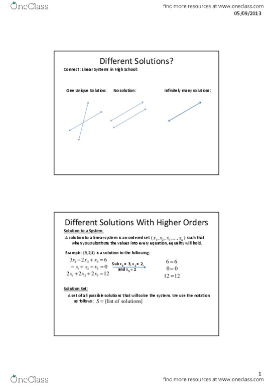 MATH 1107 Lecture Notes - Solution Set thumbnail