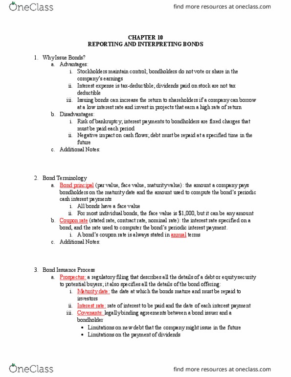 ACCT 1201 Lecture Notes - Lecture 10: Interest Expense, Interest Rate, Financial Statement thumbnail