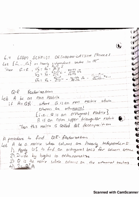 MAT 331 Lecture 28: Gram-and QR factorization cover image