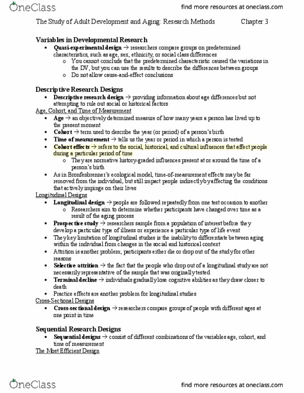 PSYC 3490 Lecture Notes - Lecture 6: Longitudinal Study, Logistic Regression, Informed Consent thumbnail