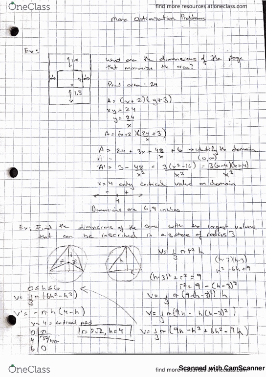 MAT 21A Lecture 31: More Optimization Problems cover image