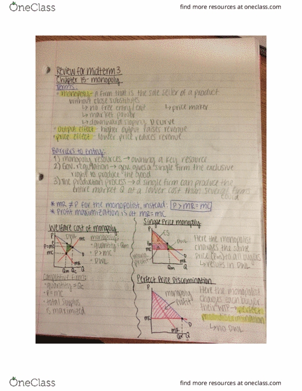 ECON 2010 Lecture Notes - Lecture 44: Profit Motive, Human Capital, Welsh Alliance League cover image