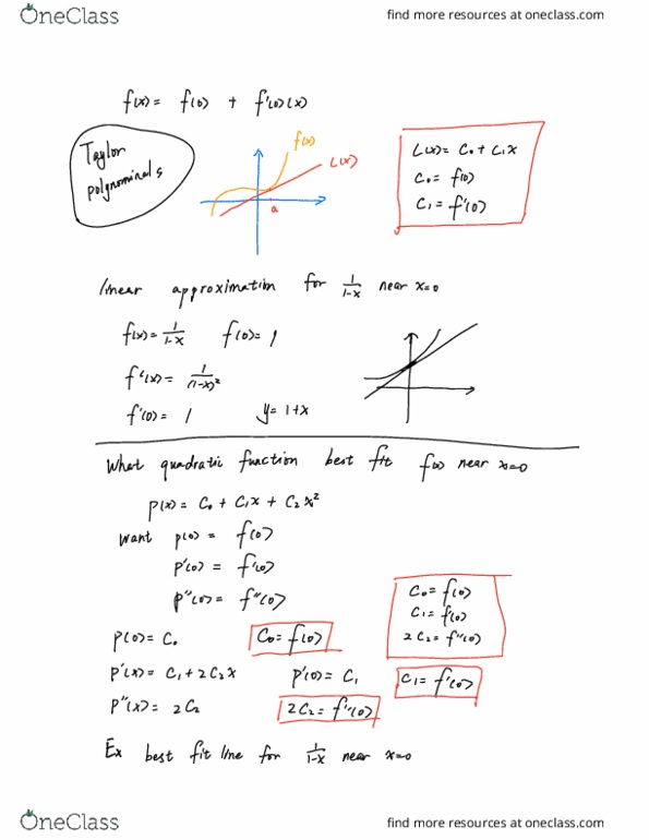 MATH 3A Lecture Notes - Lecture 26: Cubic Function cover image