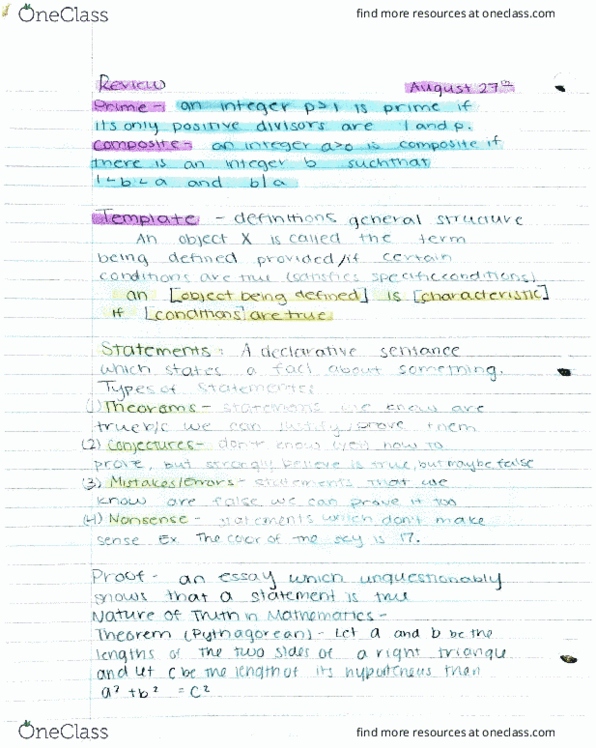 MATH-3190 Lecture Notes - Lecture 3: Riq thumbnail
