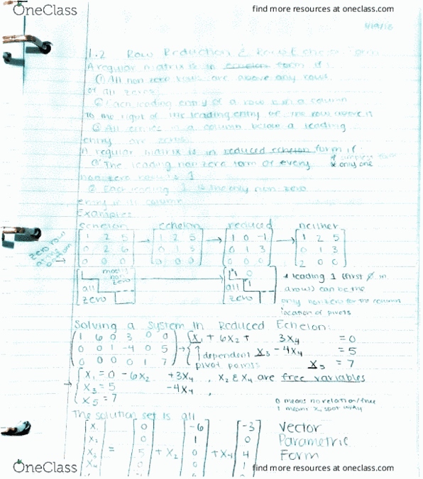 MATH-3110 Lecture 1: 1.2 row reduction and Gaussian elimination thumbnail