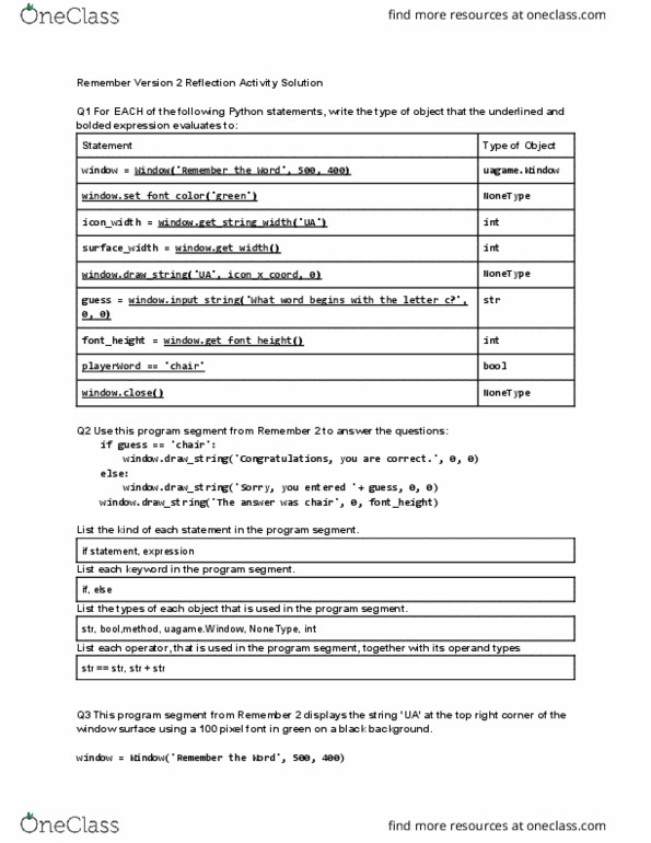 CMPUT174 Lecture Notes - Lecture 4: Operand thumbnail