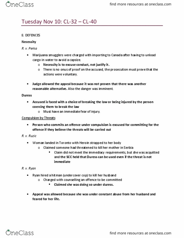 Law 2101 Chapter Notes - Chapter 14: Mitigating Factor, List Of Ethnic Slurs thumbnail