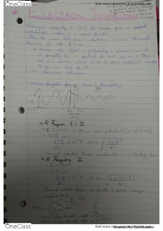 ELEC 4706 Lecture 6: ELEC 4705-6-Electron Tunneling thumbnail