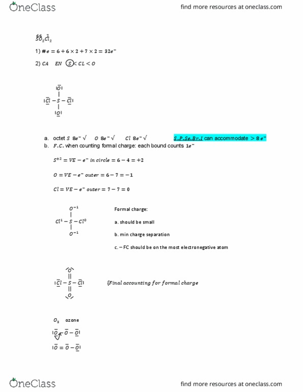 CHEM 1210 Lecture Notes - Lecture 31: Electronegativity, Sulfur, Fluorine cover image