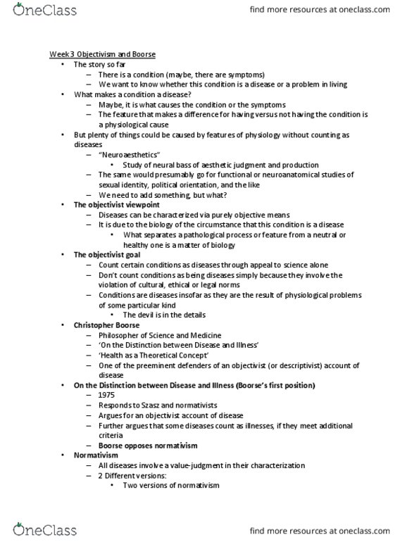 HPS 0612 Lecture Notes - Lecture 6: Neuroesthetics, Objectivist Periodicals, Linguistic Description thumbnail