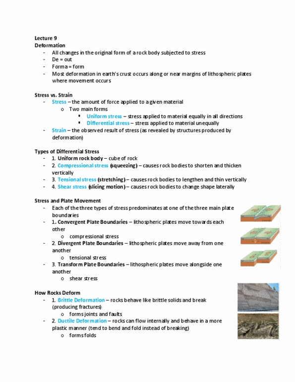 Earth Sciences 1022A/B Lecture 9: Lecture 9 thumbnail