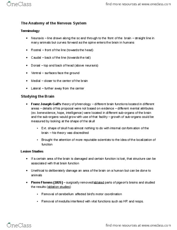 PSYCH 1XX3 Chapter Notes - Chapter 3: Magnetic Resonance Imaging, Wilder Penfield, Positron Emission Tomography thumbnail