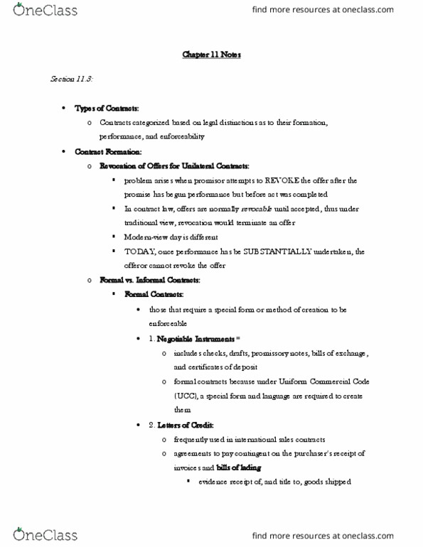 BALW20150 Chapter 11: Chapter 11 Notes Part 4 thumbnail