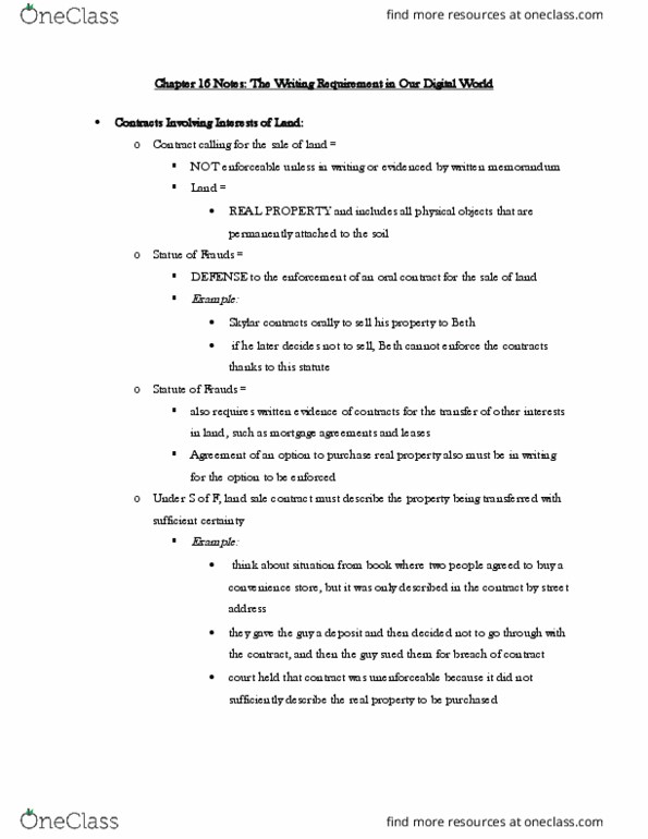 BALW20150 Chapter 16: Chapter 16 Notes Part 2 thumbnail