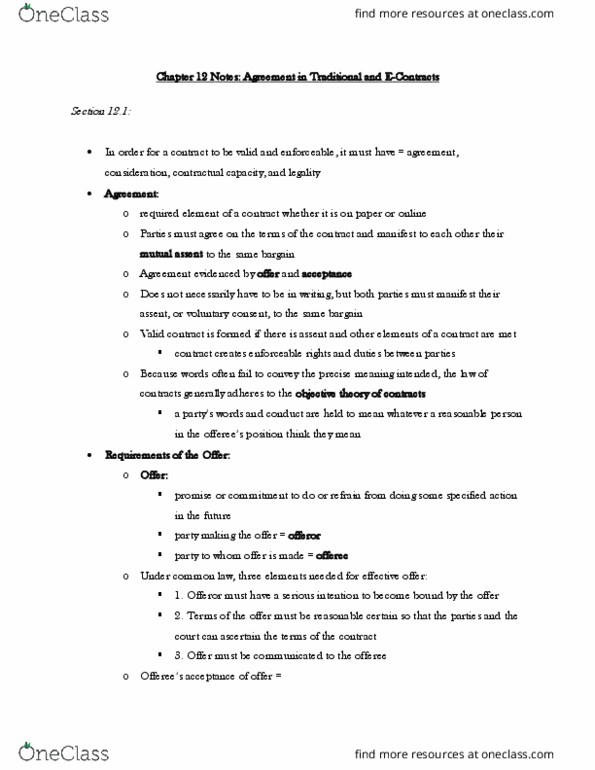 BALW20150 Chapter 12: Chapter 12 Notes Part 1 thumbnail