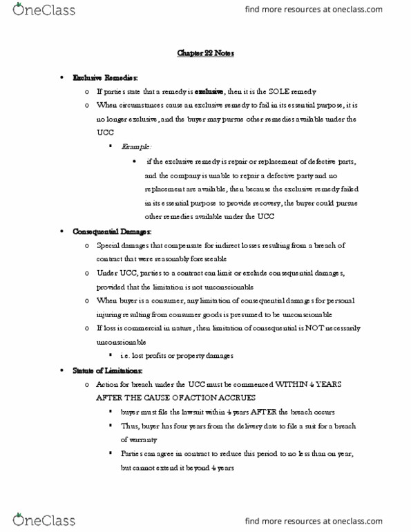 BALW20150 Chapter 22: Chapter 22 Notes Part 15 thumbnail