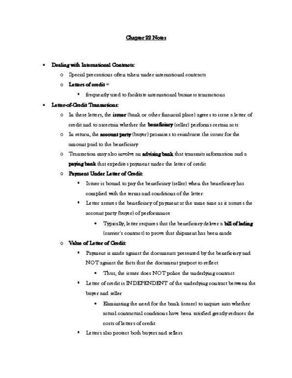 BALW20150 Chapter 22: Chapter 22 Notes Part 16 thumbnail