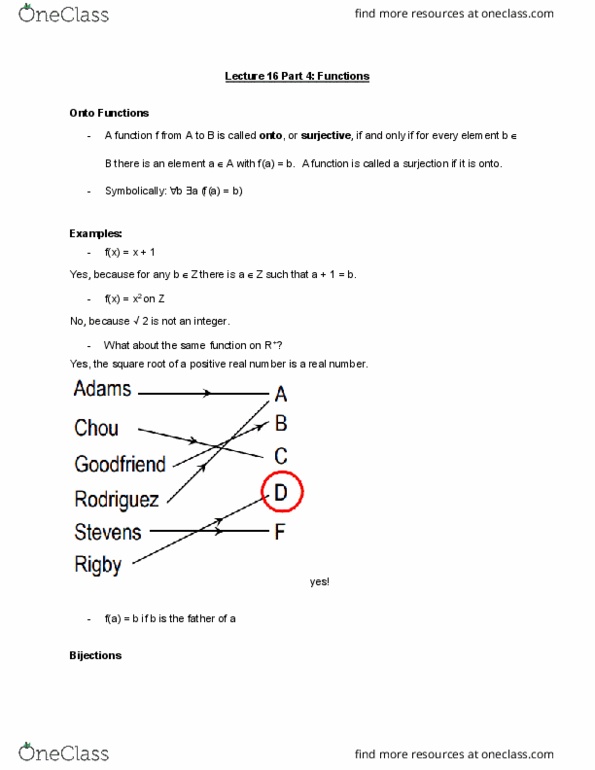 MACM 101 Lecture 16: Lecture 16 Part 4_ Functions thumbnail