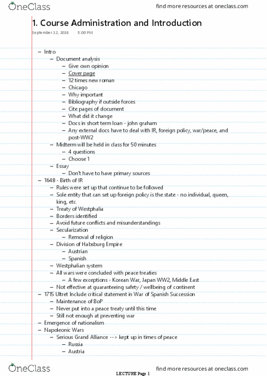 HIS344Y1 Lecture 1: Course Administration and Introduction thumbnail