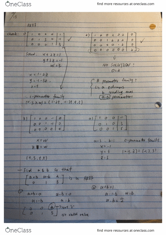 Mathematics 1229A/B Lecture 7: RREF 2 cover image