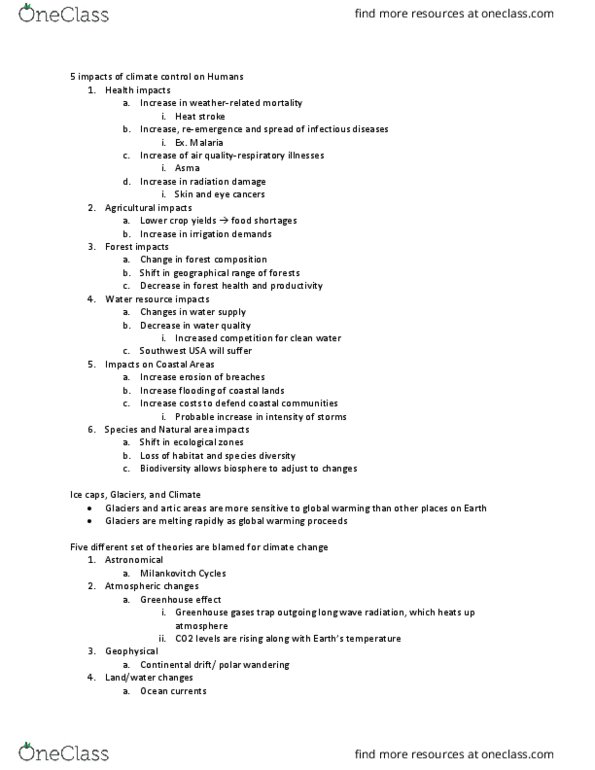 EES 1080 Lecture Notes - Lecture 10: Milankovitch Cycles, Southwestern United States, Continental Drift thumbnail