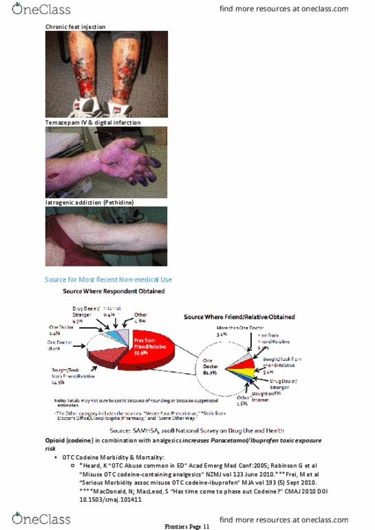 BIOM30001 Lecture Notes - Lecture 36: Academic Emergency Medicine, Opioid Use Disorder, Pethidine thumbnail