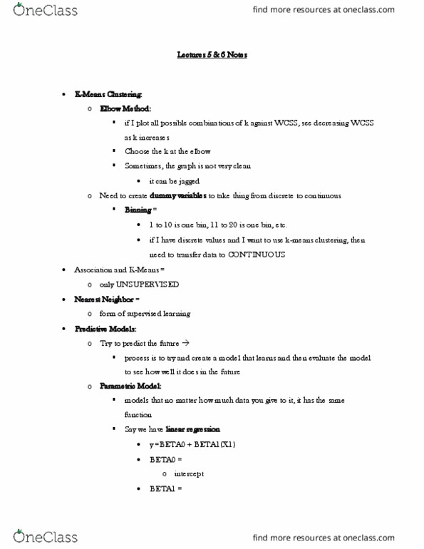 CSE30246 Lecture Notes - Lecture 5: Logistic Regression thumbnail