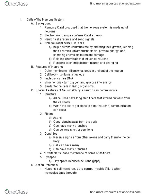 PSY 111 Chapter Notes - Chapter 9: Membrane Technology, Electron Microscope, Cell Membrane thumbnail